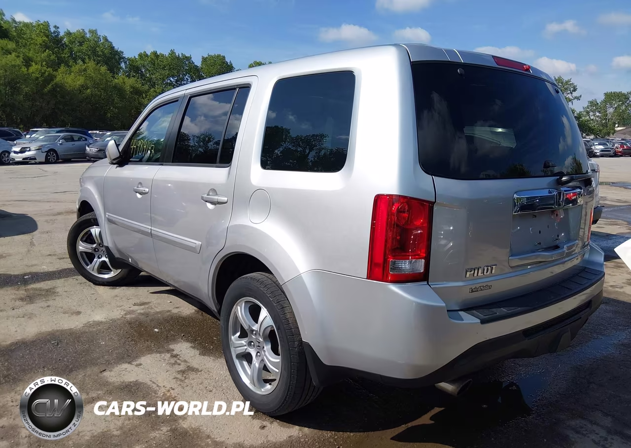2014 Honda Pilot Ex-L VIN:5FNYF4H57EB024085 - 3