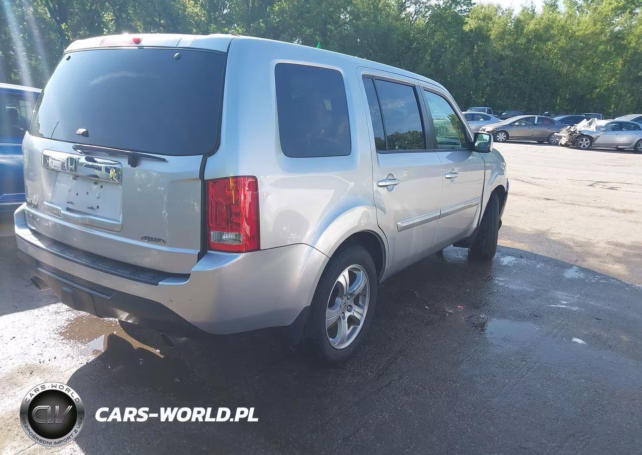 2014 Honda Pilot Ex-L VIN:5FNYF4H57EB024085 - 4