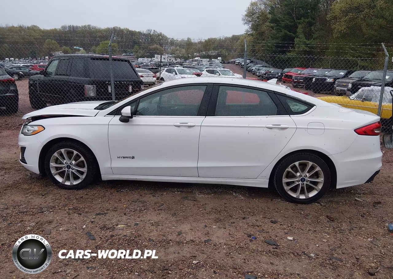 2019 Ford Fusion Hybrid Se VIN:3FA6P0LU8KR119542 - 14