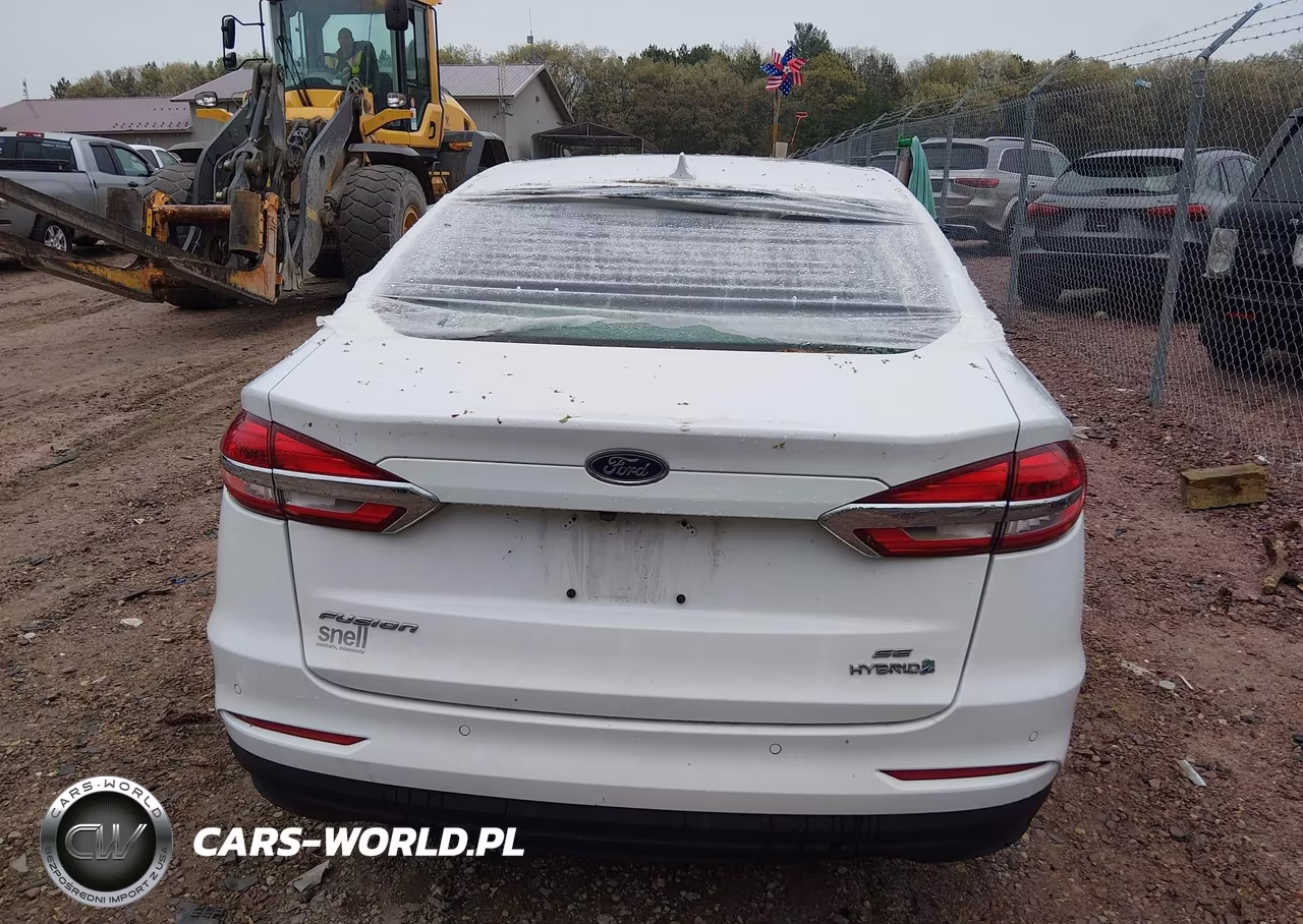 2019 Ford Fusion Hybrid Se VIN:3FA6P0LU8KR119542 - 16
