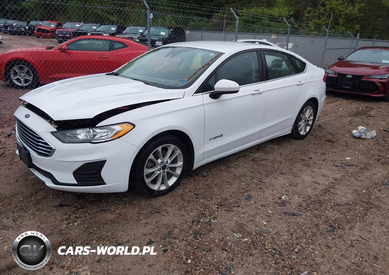 2019 Ford Fusion Hybrid Se VIN:3FA6P0LU8KR119542 - 2