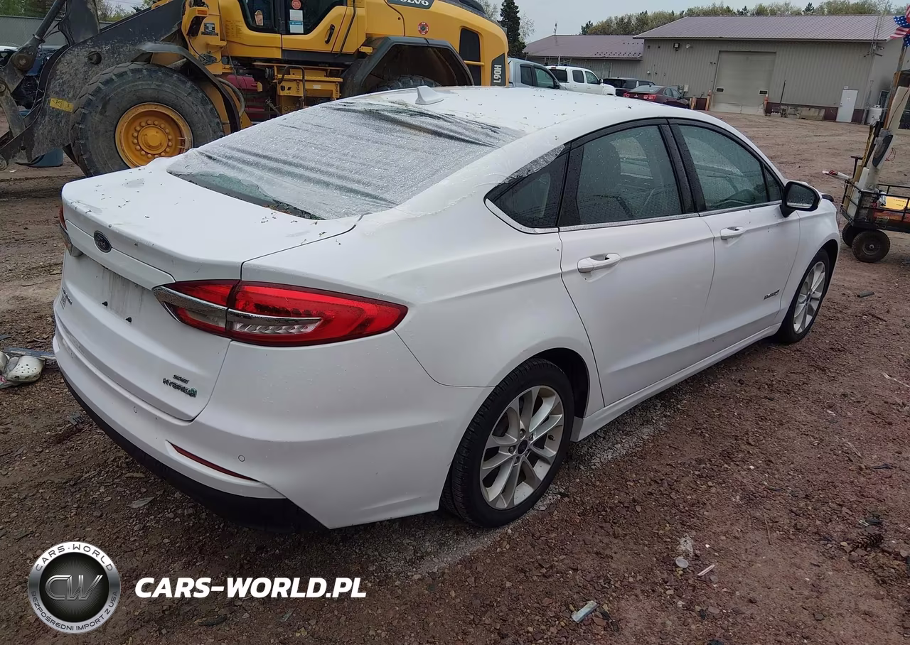 2019 Ford Fusion Hybrid Se VIN:3FA6P0LU8KR119542 - 4
