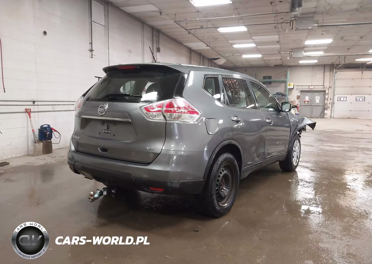 2015 Nissan Rogue S VIN:KNMAT2MV1FP534797 - 4