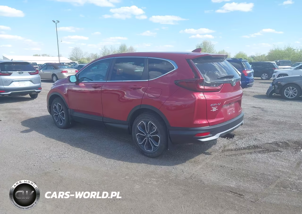 2022 Honda Cr-V Awd Ex VIN:2HKRW2H56NH633923 - 3