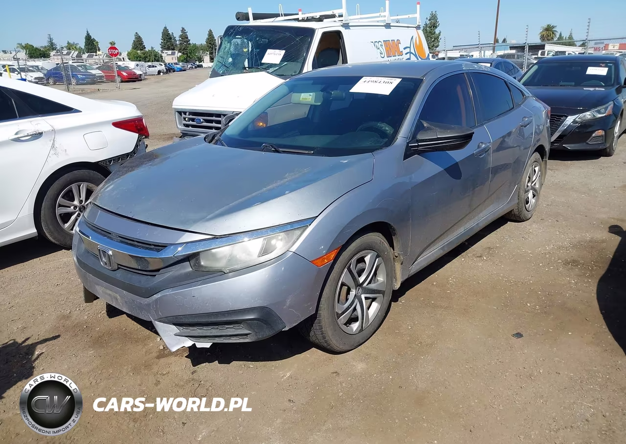2016 Honda Civic Lx VIN:2HGFC2F56GH567109 - 2