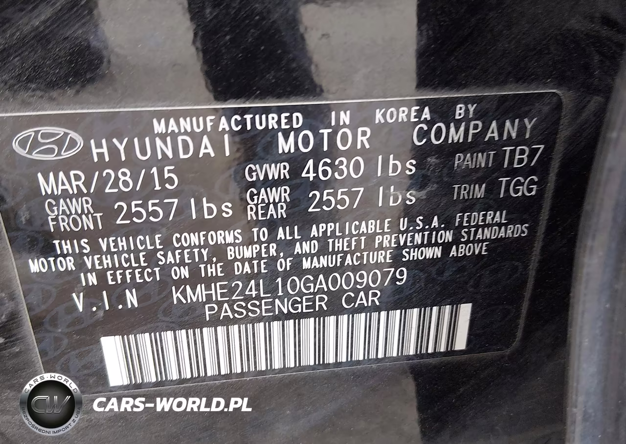 2016 Hyundai Sonata Hybrid Se VIN:KMHE24L10GA009079 - 9