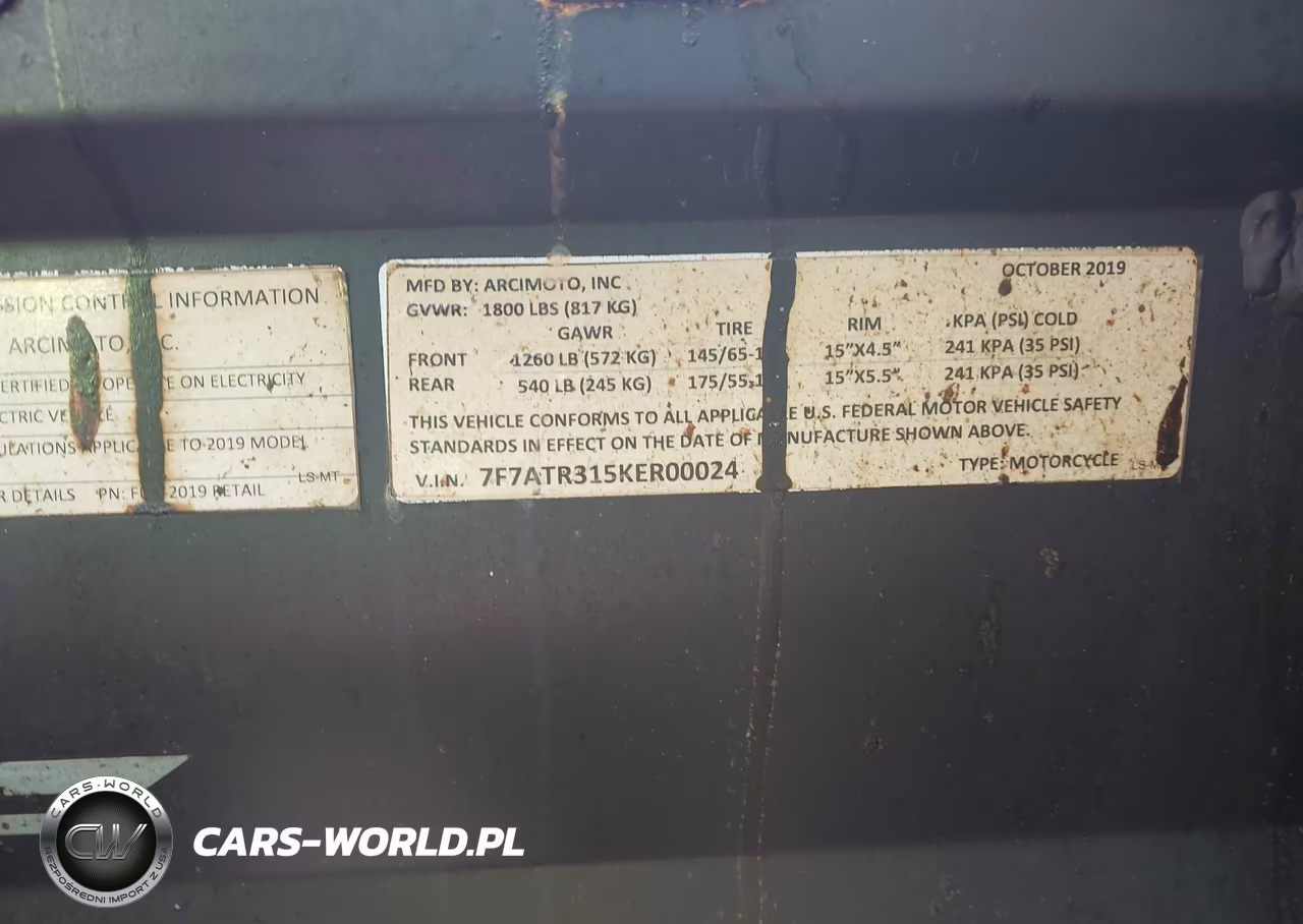 2019 Other Other VIN:7F7ATR315KER00024 - 10