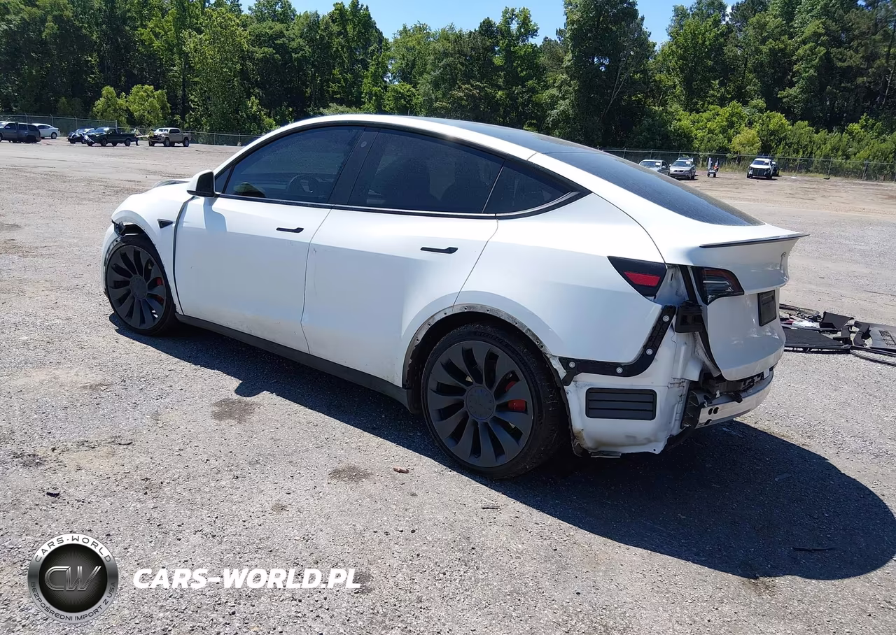 2022 Tesla Model Y Performance Dual Motor All-Wheel Drive VIN:7SAYGDEF2NF564568 - 3
