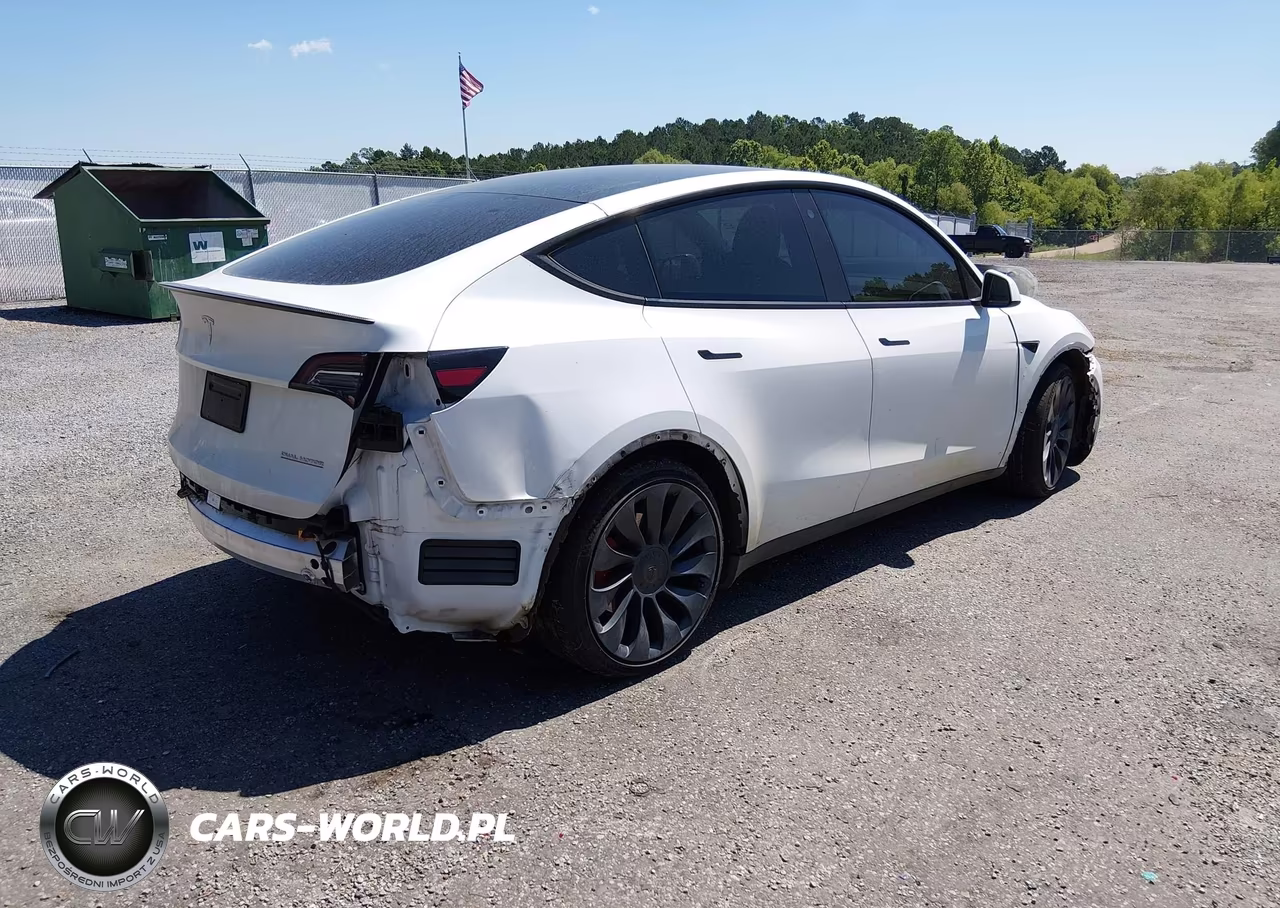 2022 Tesla Model Y Performance Dual Motor All-Wheel Drive VIN:7SAYGDEF2NF564568 - 4