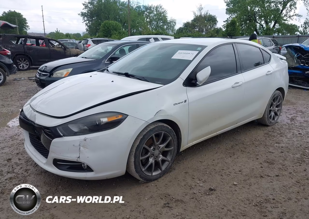 2015 Dodge Dart Sxt VIN:1C3CDFBBXFD141473 - 2