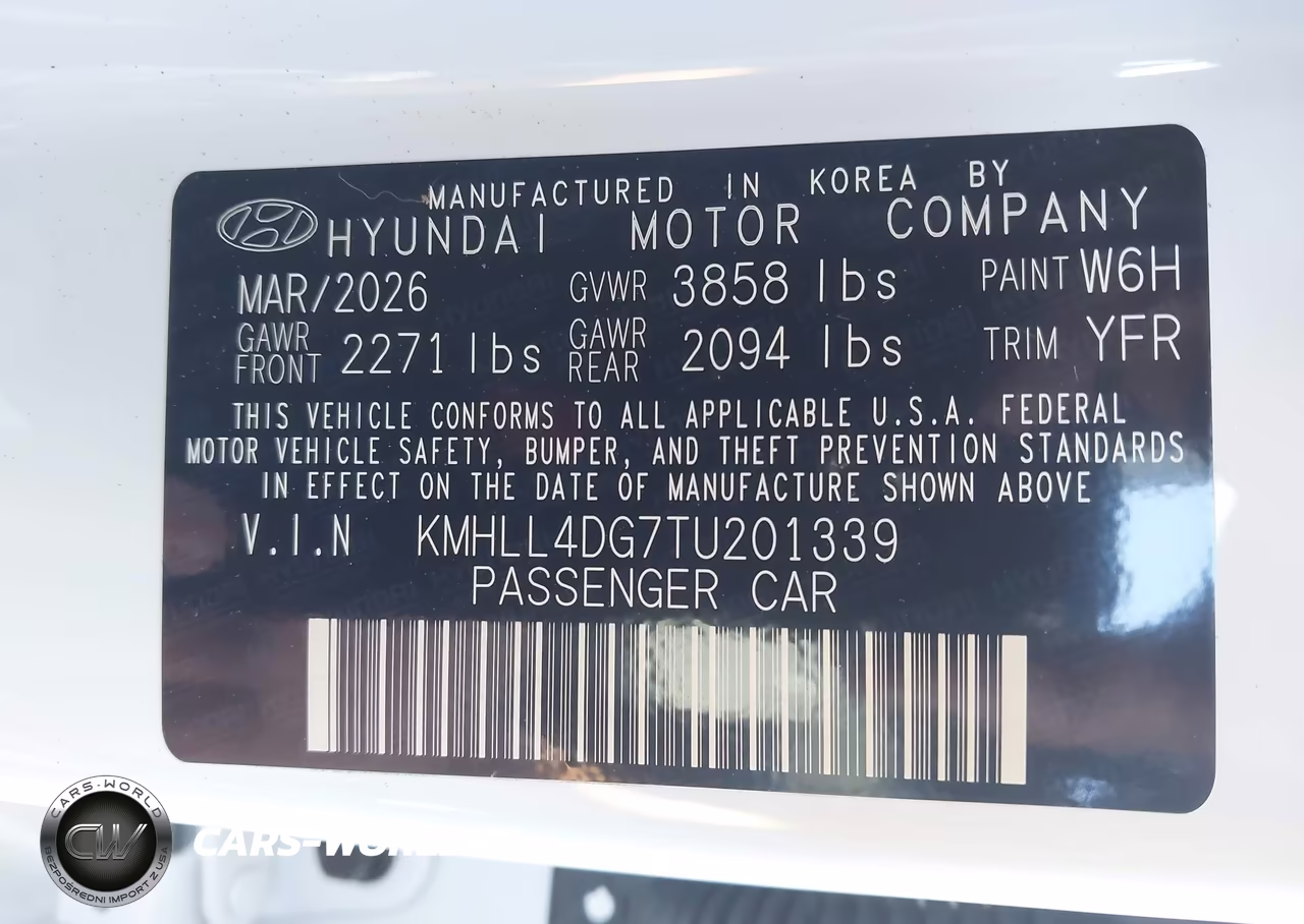 2026 Hyundai Elantra Se VIN:KMHLL4DG7TU201339 - 9