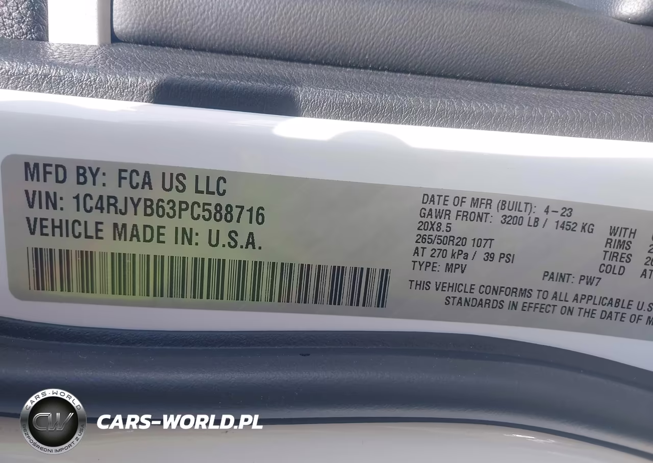 2023 Jeep Grand Cherokee 4Xe VIN:1C4RJYB63PC588716 - 9