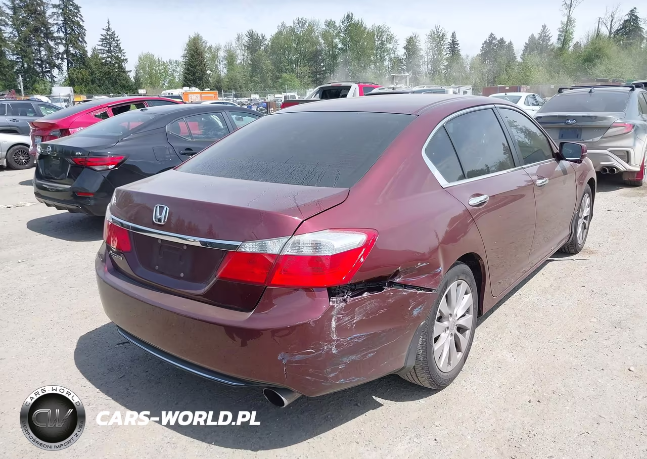 2014 Honda Accord Ex VIN:1HGCR2F78EA025699 - 4