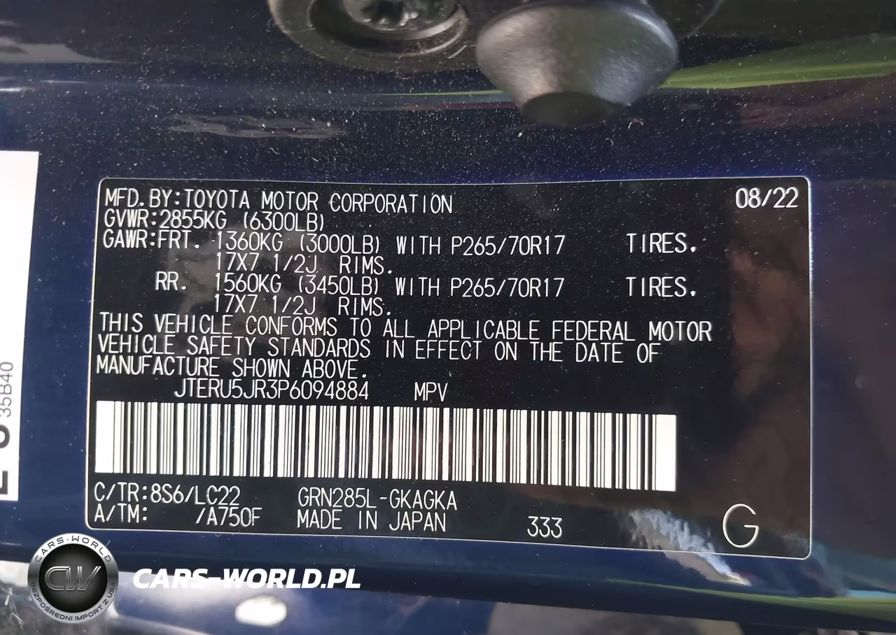 2023 Toyota 4Runner Trd Off Road Premium VIN:JTERU5JR3P6094884 - 9