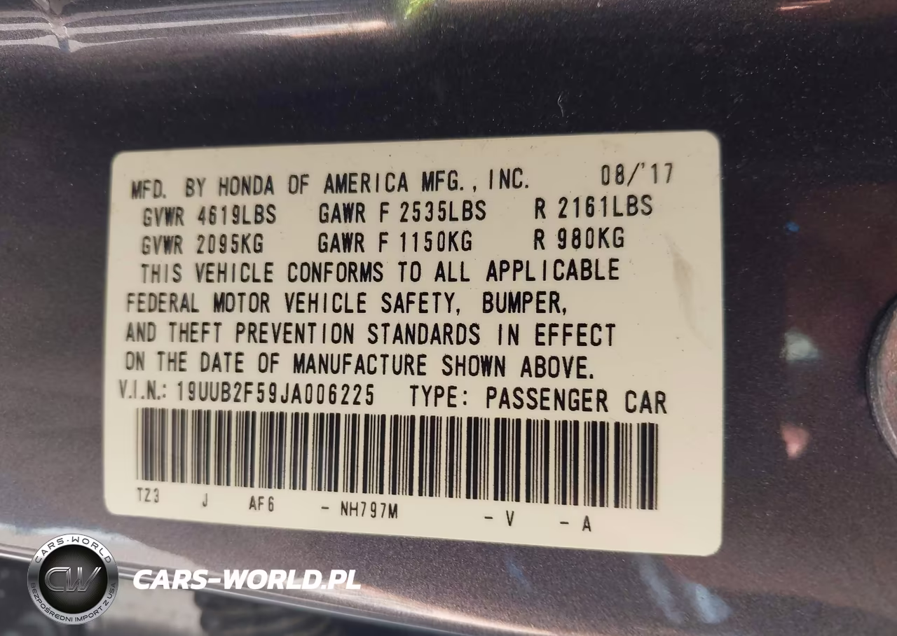 2018 Acura Tlx Tech Pkg VIN:19UUB2F59JA006225 - 9