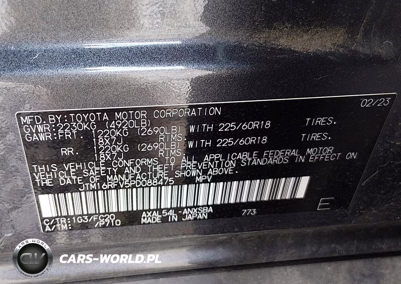 2023 Toyota Rav4 Hybrid Se VIN:JTM16RFV5PD088475 - 9