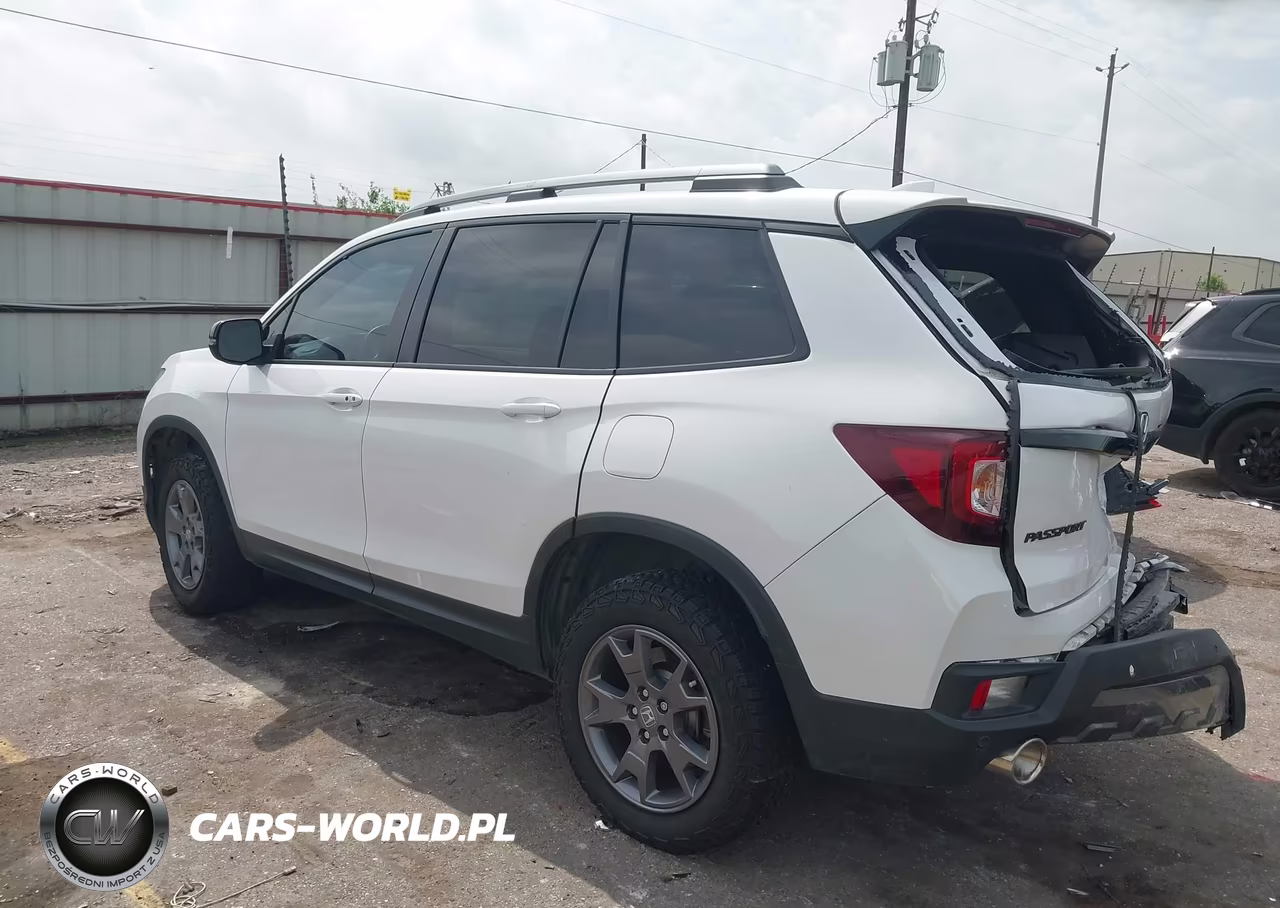 2024 Honda Passport Awd Trailsport VIN:5FNYF8H65RB003760 - 3