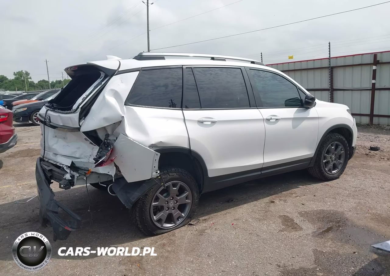 2024 Honda Passport Awd Trailsport VIN:5FNYF8H65RB003760 - 4