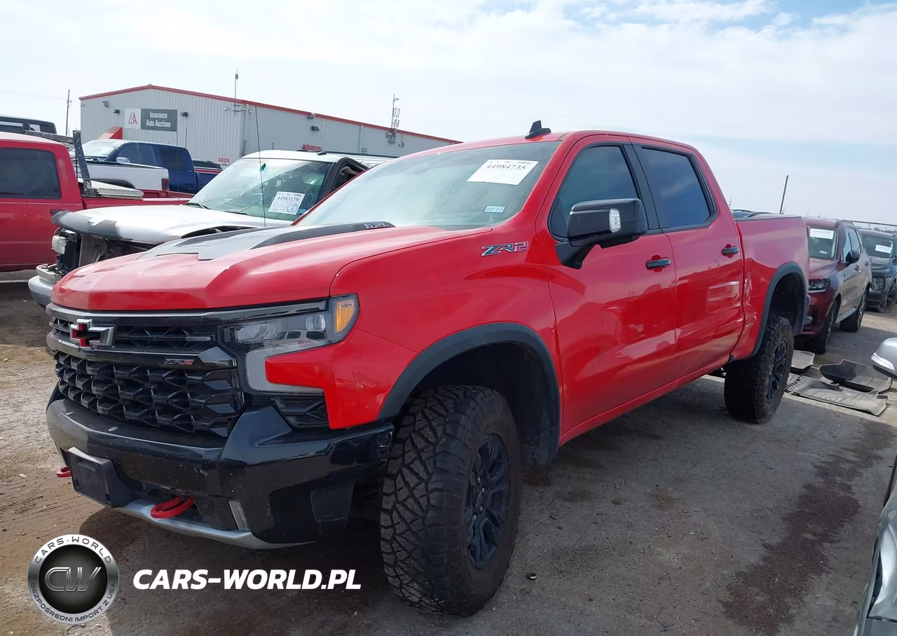 2023 Chevrolet Silverado 1500 4Wd Short Bed Zr2 VIN:3GCUDHEL4PG121952 - 2
