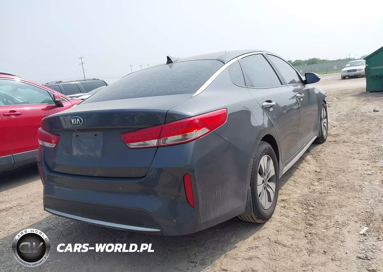 2017 Kia Optima Hybrid VIN:KNAGT4LC9H5007026 - 4