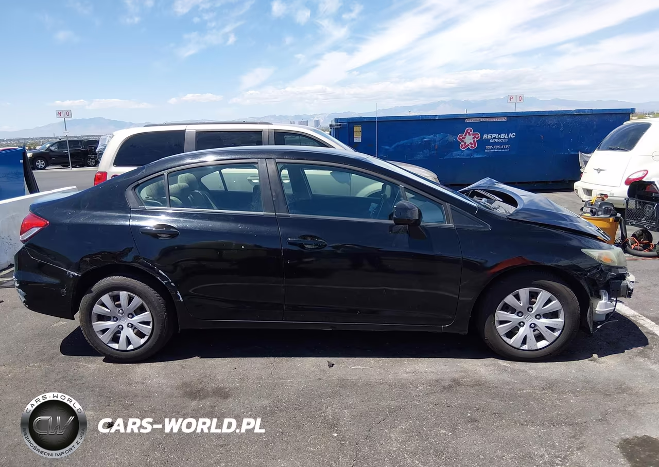 2013 Honda Civic Lx VIN:19XFB2F52DE225715 - 14