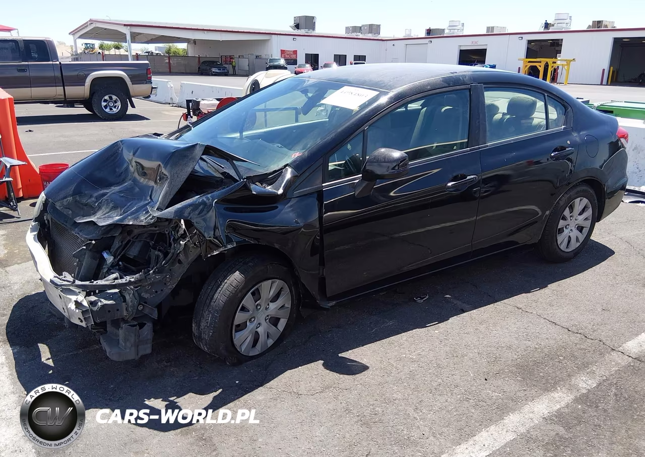 2013 Honda Civic Lx VIN:19XFB2F52DE225715 - 2