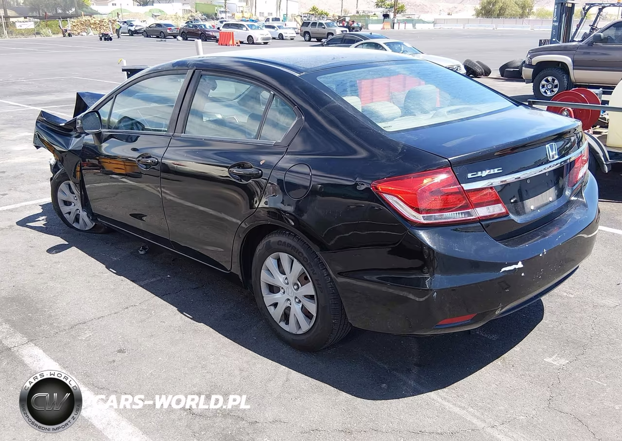 2013 Honda Civic Lx VIN:19XFB2F52DE225715 - 3