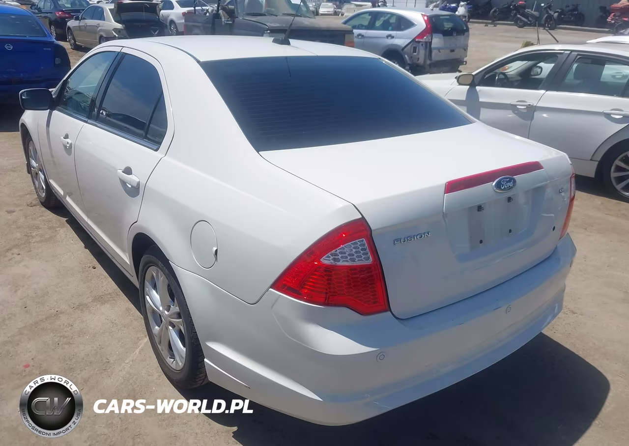 2012 Ford Fusion Se VIN:3FAHP0HA3CR378075 - 3
