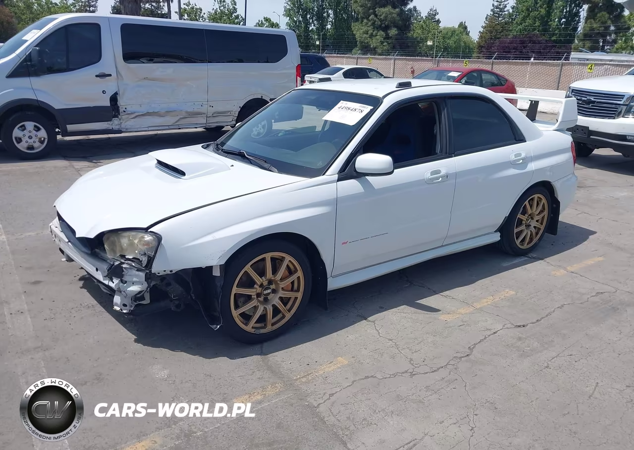 2004 Subaru Impreza Wrx Sti VIN:JF1GD70664L517443 - 2