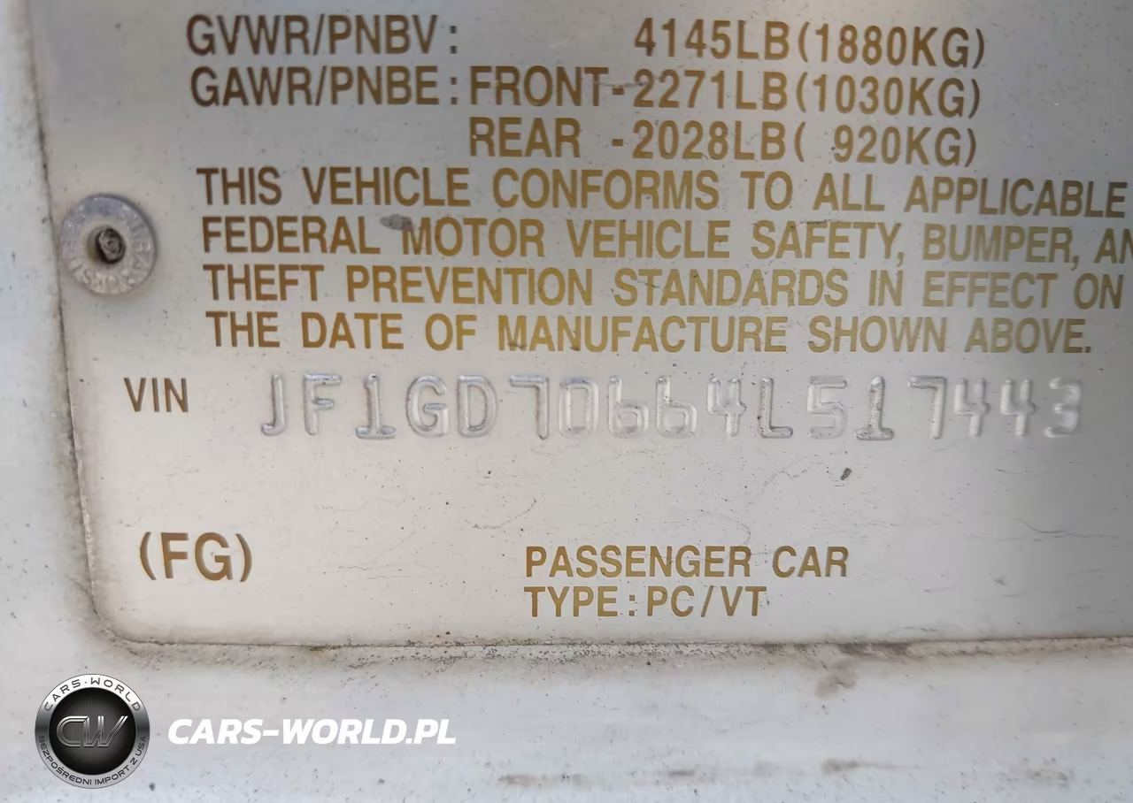 2004 Subaru Impreza Wrx Sti VIN:JF1GD70664L517443 - 9