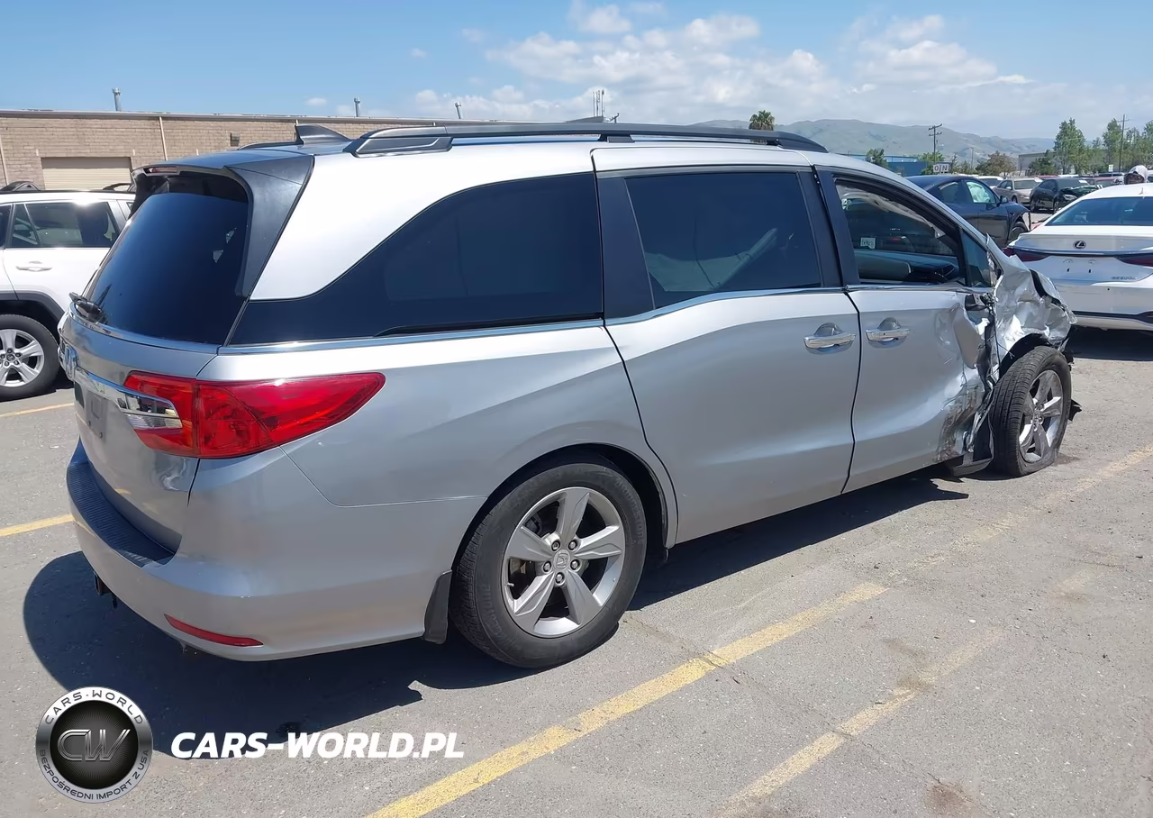 2018 Honda Odyssey Ex-L VIN:5FNRL6H71JB058642 - 4