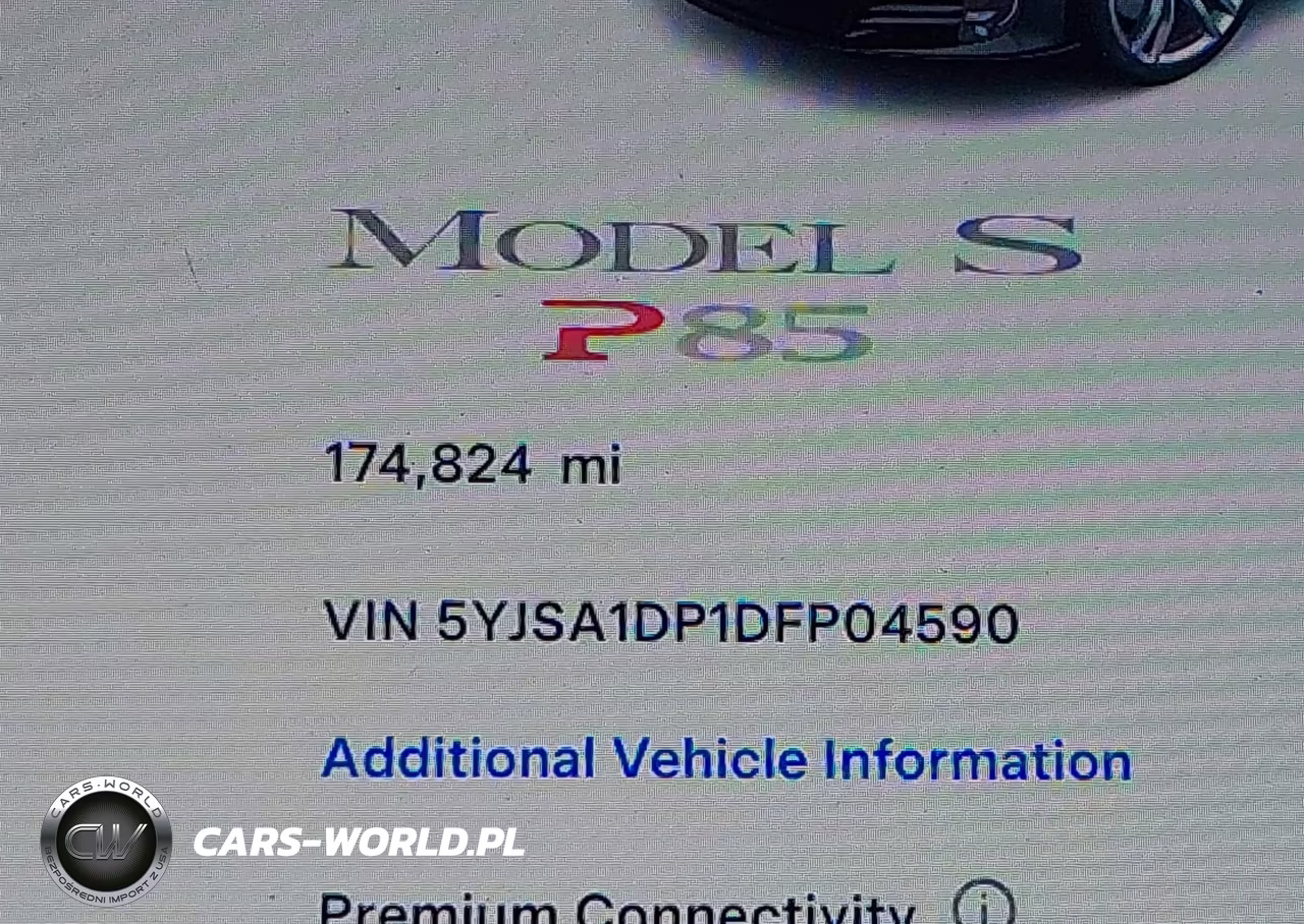 2013 Tesla Model S Performance VIN:5YJSA1DP1DFP04590 - 15