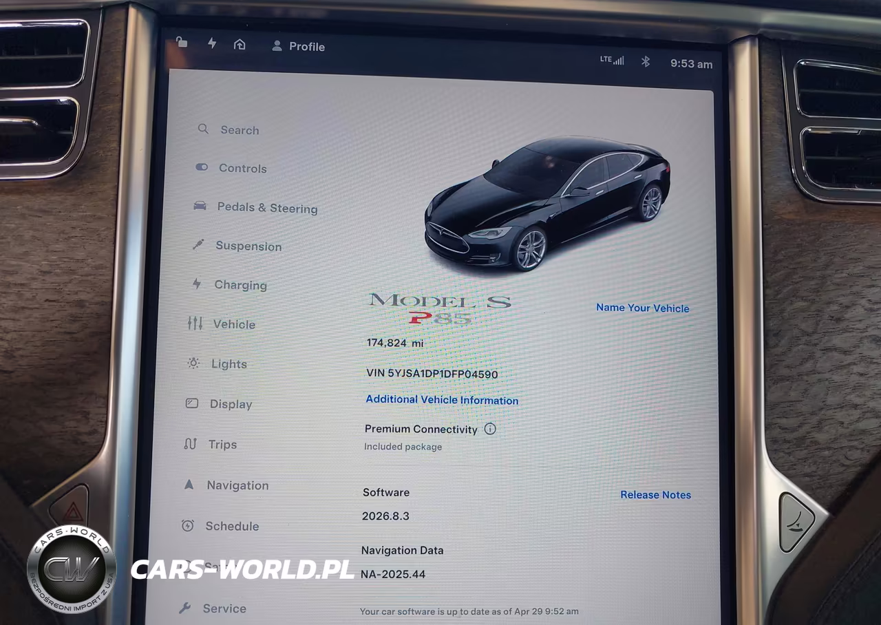 2013 Tesla Model S Performance VIN:5YJSA1DP1DFP04590 - 7