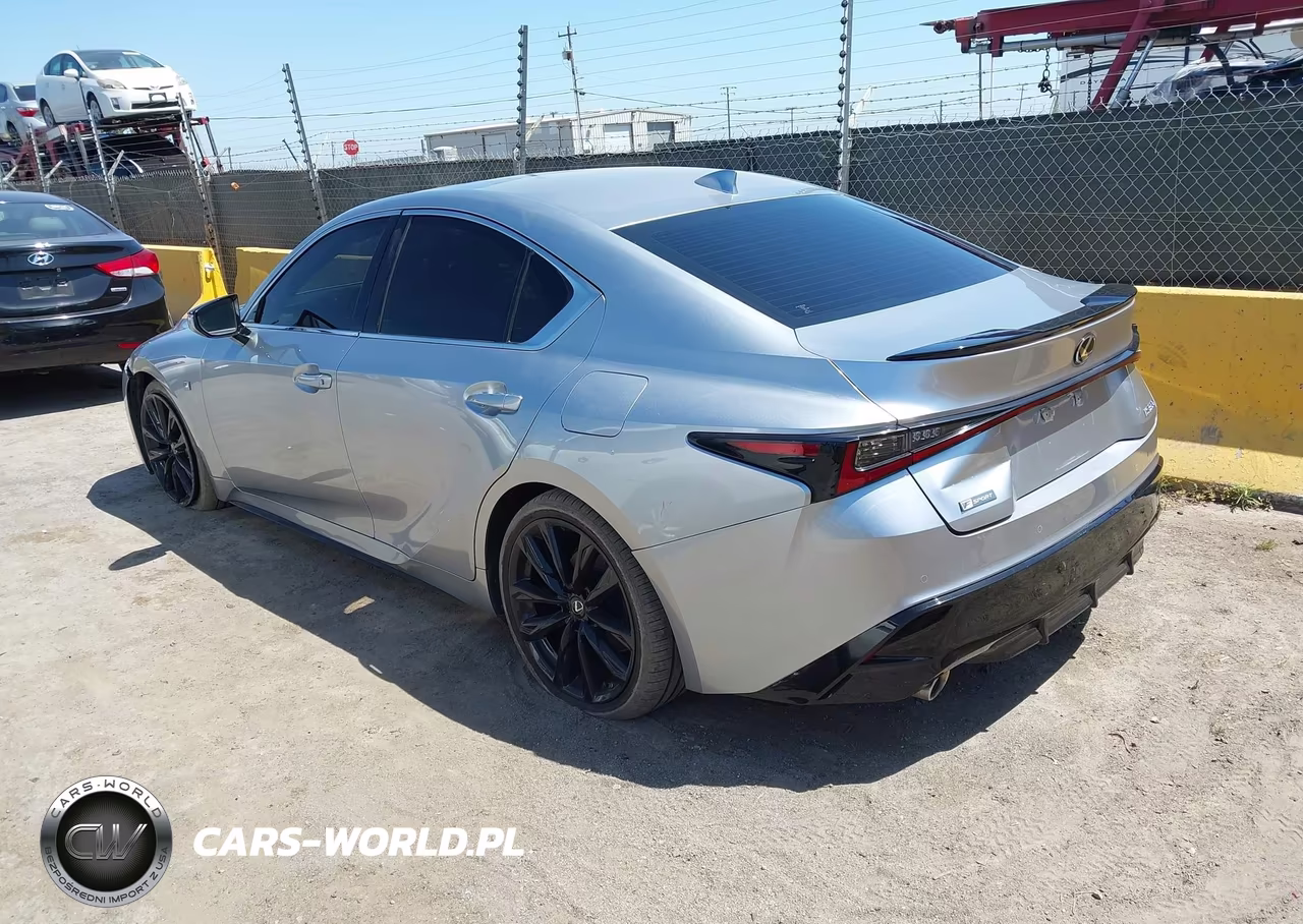 2021 Lexus Is 350 F Sport VIN:JTHGZ1B26M5041183 - 3