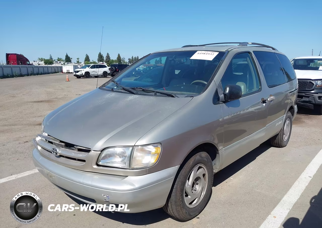 2000 Toyota Sienna Xle VIN:4T3ZF13C6YU319525 - 2
