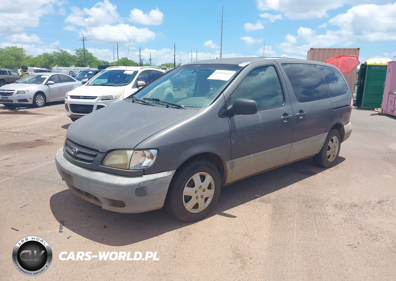 2002 Toyota Sienna Ce VIN:4T3ZF19C32U495995 - 2