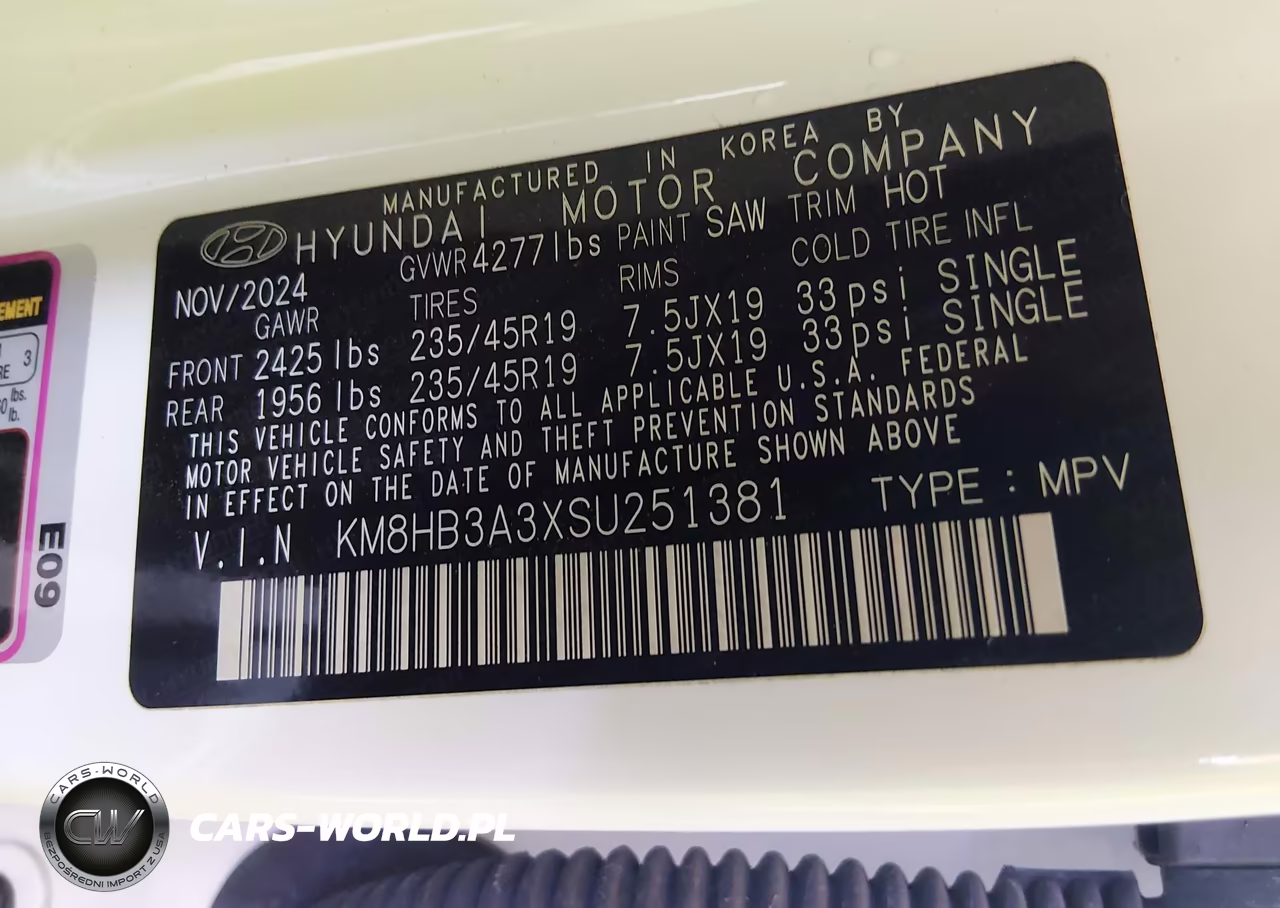 2025 Hyundai Kona N Line S VIN:KM8HB3A3XSU251381 - 9