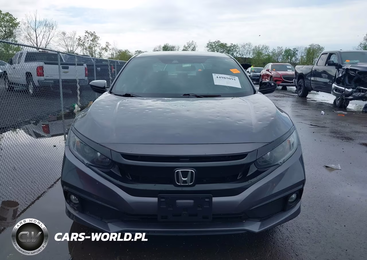 2019 Honda Civic Sport VIN:2HGFC2F87KH595729 - 12