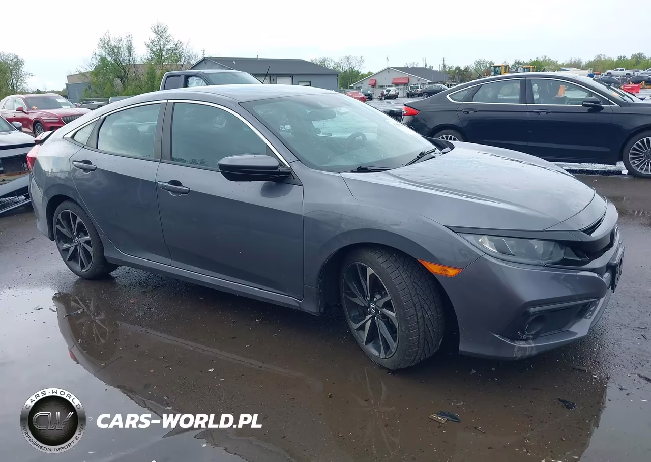 2019 Honda Civic Sport VIN:2HGFC2F87KH595729 - 13