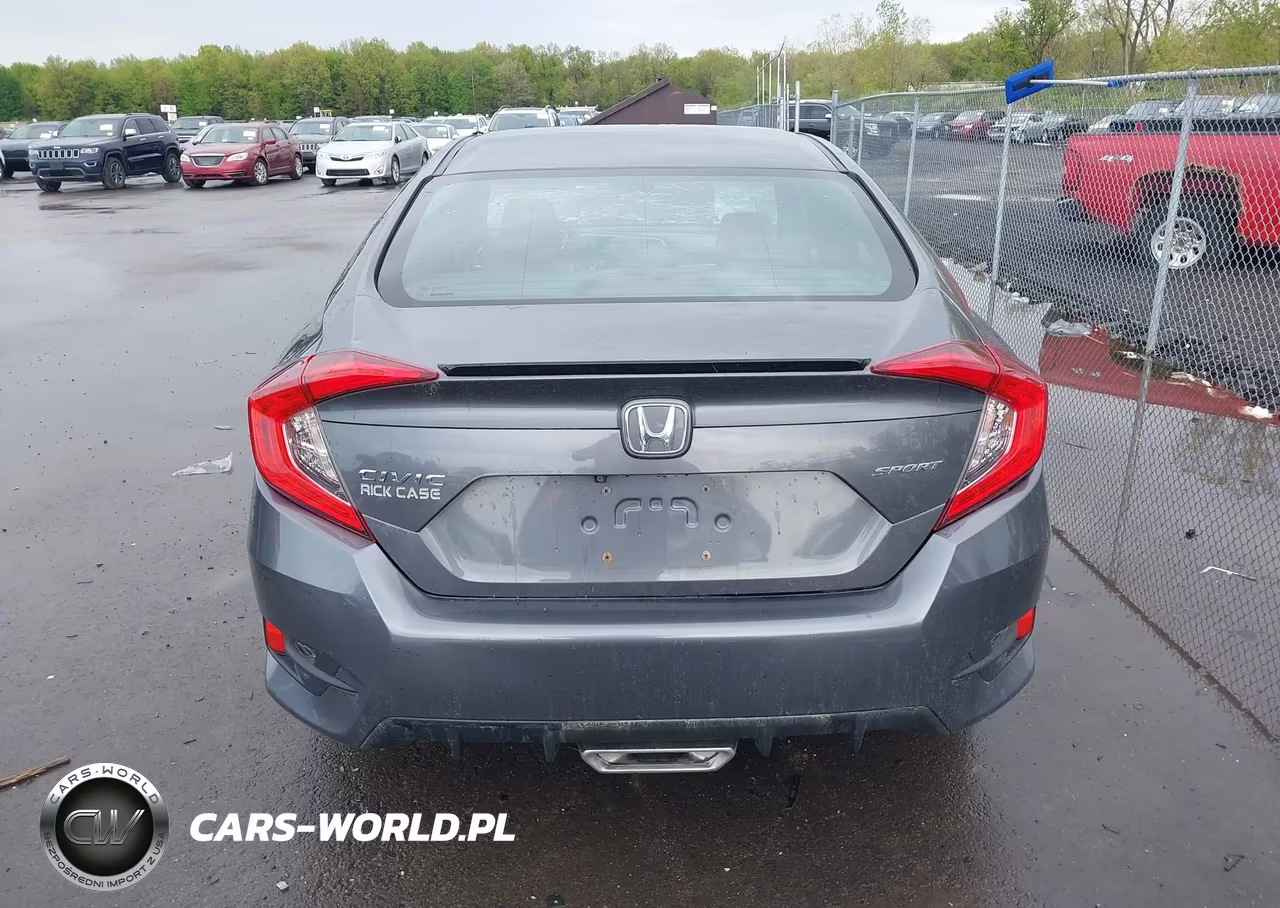 2019 Honda Civic Sport VIN:2HGFC2F87KH595729 - 16