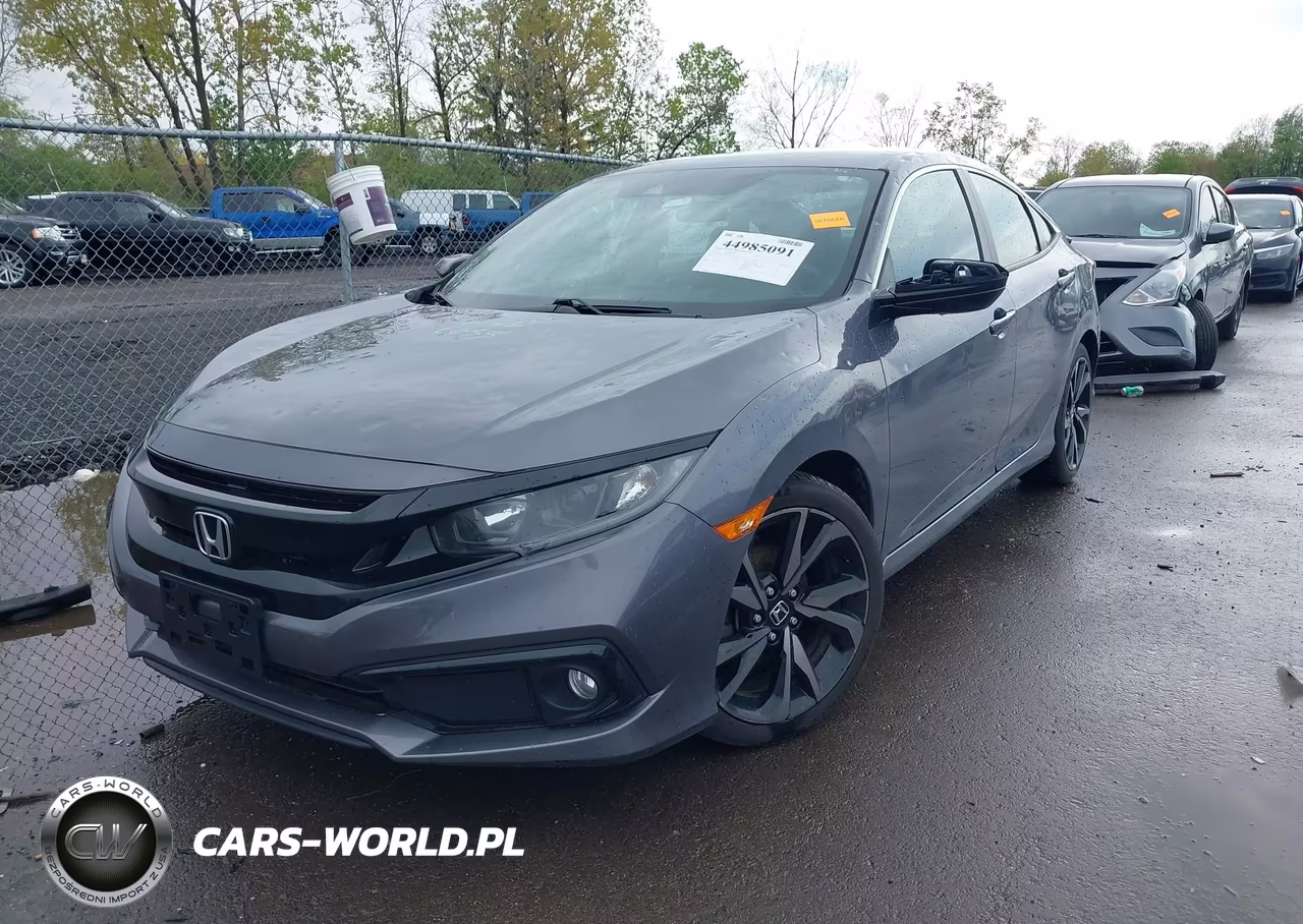 2019 Honda Civic Sport VIN:2HGFC2F87KH595729 - 2