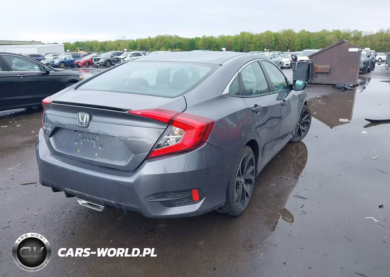 2019 Honda Civic Sport VIN:2HGFC2F87KH595729 - 4