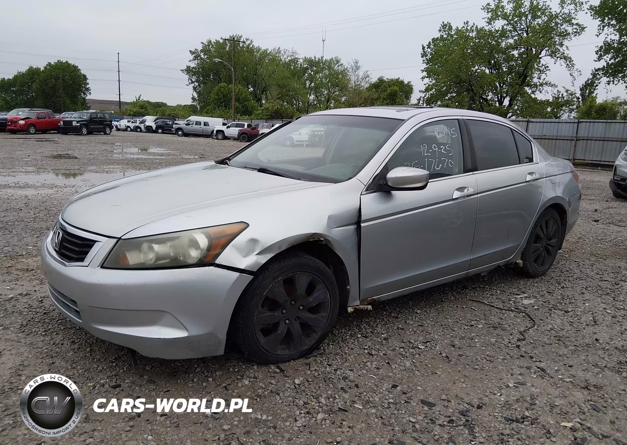 2008 Honda Accord 2.4 Ex-L VIN:1HGCP26878A073780 - 2