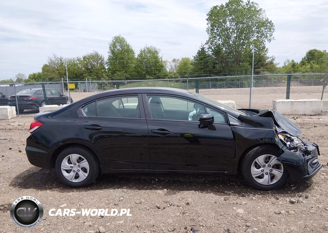 2015 Honda Civic Lx VIN:19XFB2F57FE116587 - 14