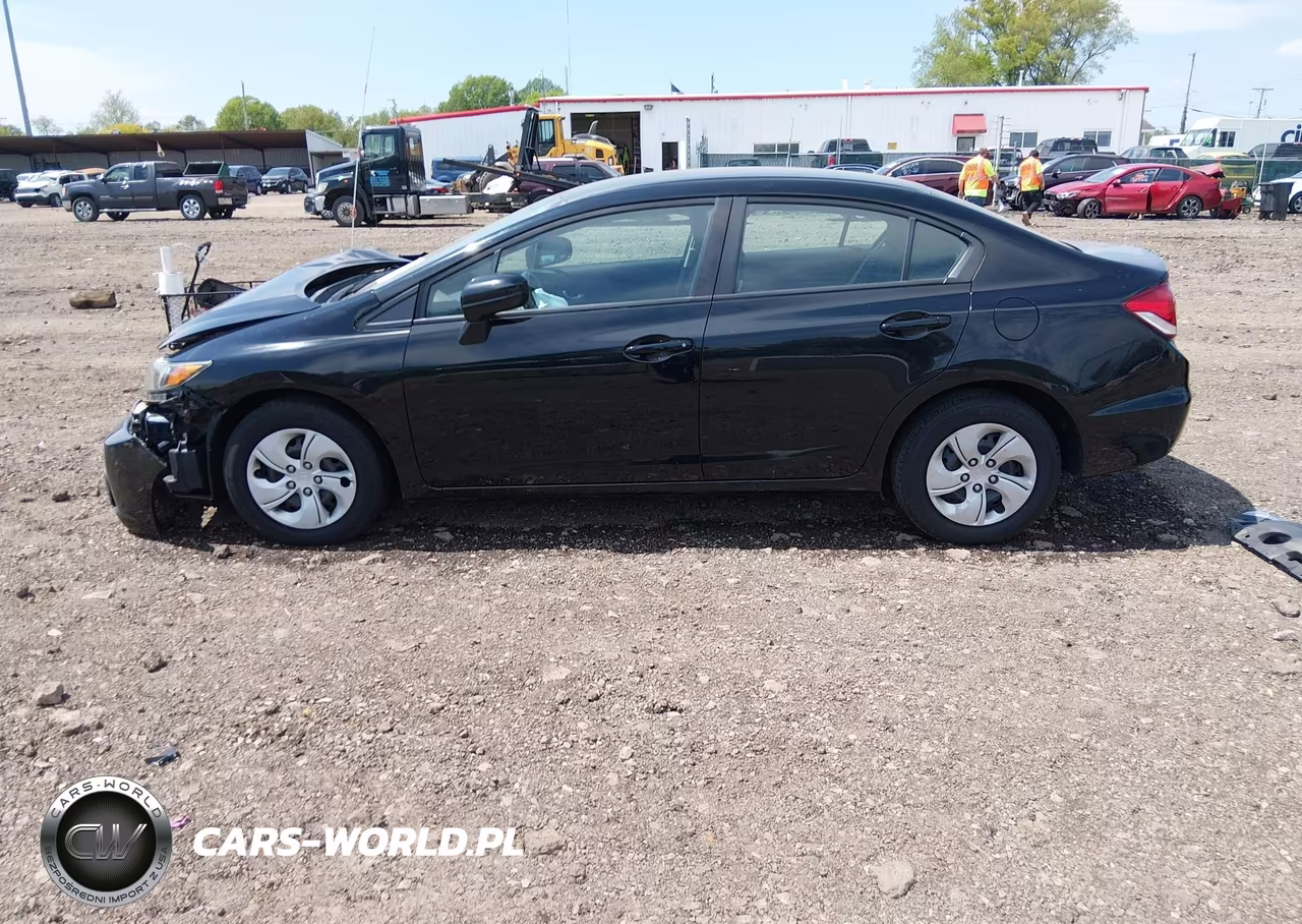 2015 Honda Civic Lx VIN:19XFB2F57FE116587 - 15