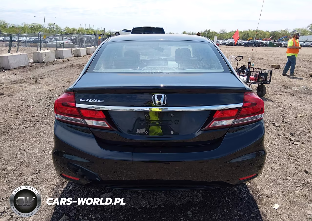 2015 Honda Civic Lx VIN:19XFB2F57FE116587 - 17