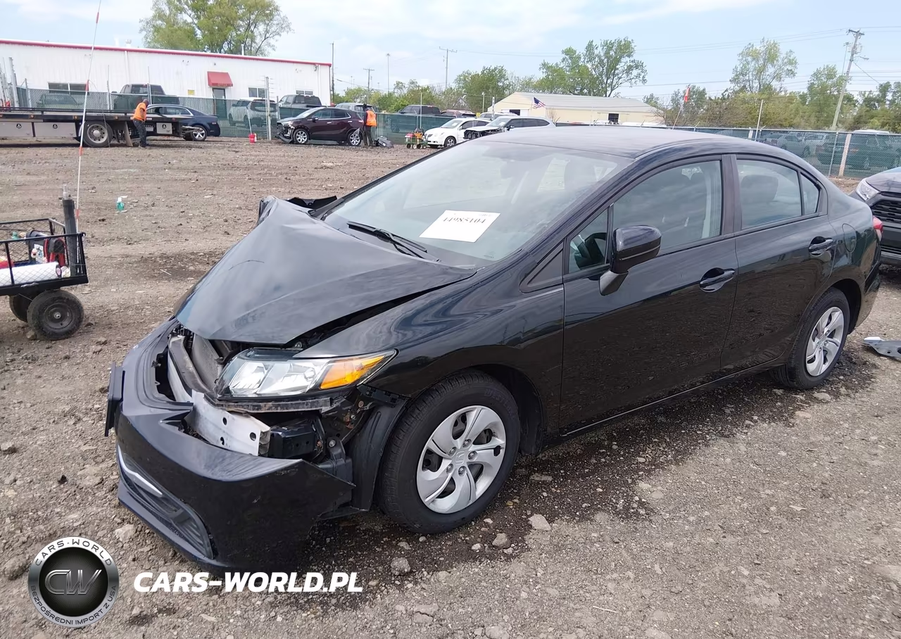 2015 Honda Civic Lx VIN:19XFB2F57FE116587 - 2