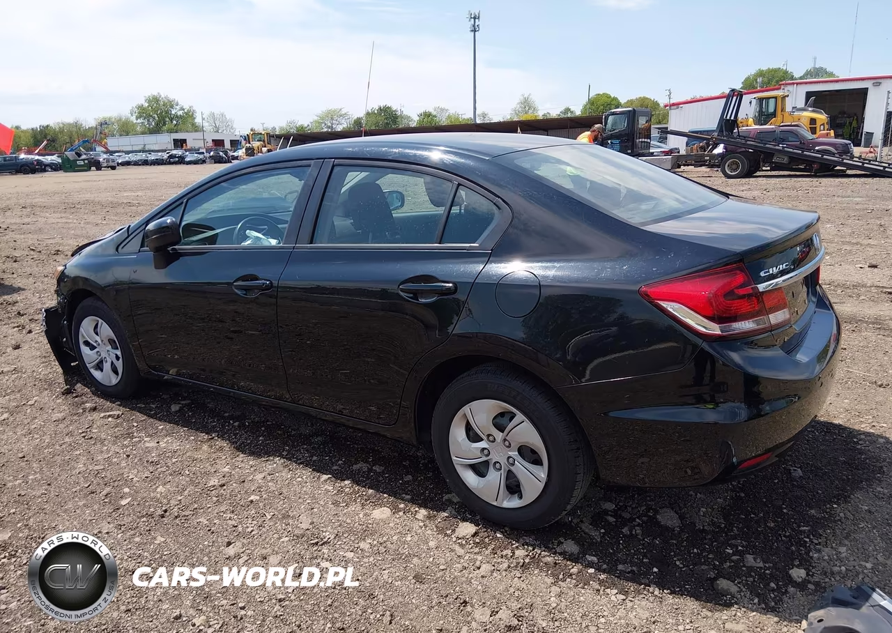 2015 Honda Civic Lx VIN:19XFB2F57FE116587 - 3