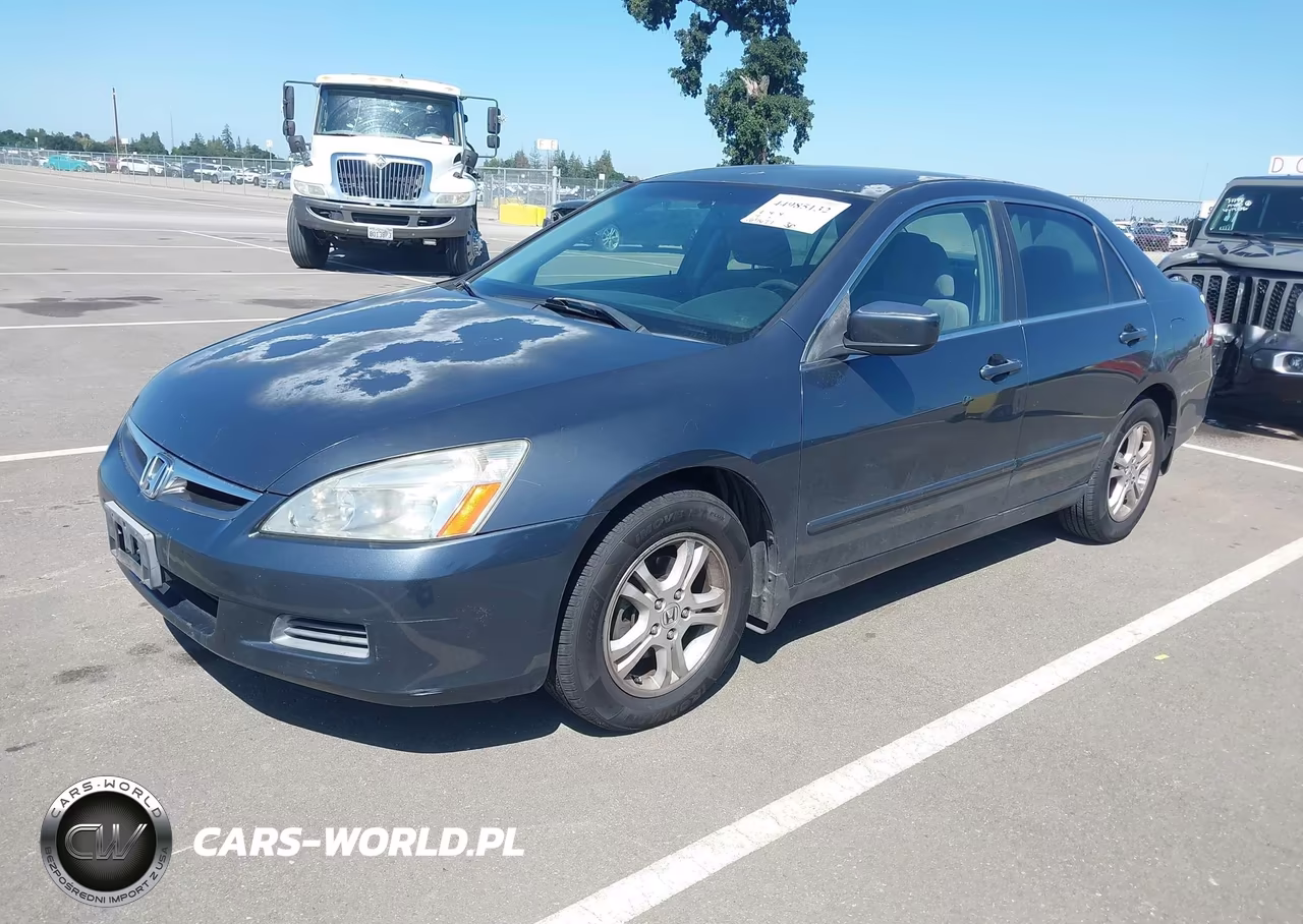 2007 Honda Accord 2.4 Se VIN:JHMCM56387C004854 - 2