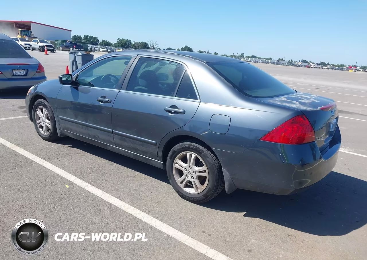 2007 Honda Accord 2.4 Se VIN:JHMCM56387C004854 - 3